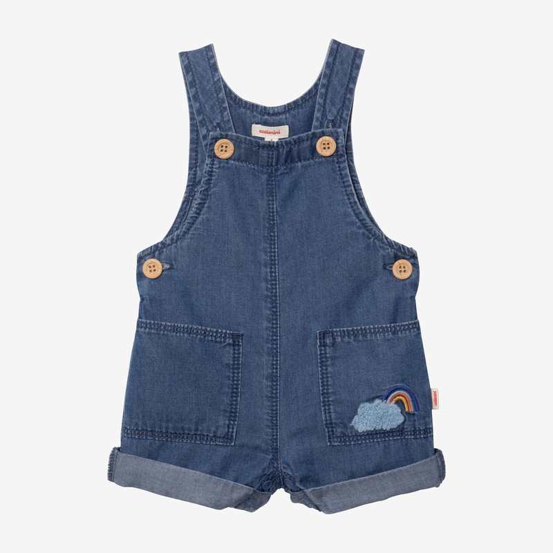 Salopette bébé garçon jean bleue Catimini