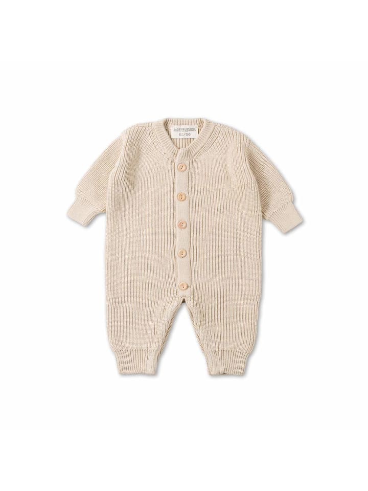Hofbrucker Strickoverall in beige günstig kaufen 62/68