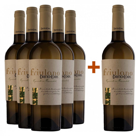 5+1 Paket Friulano Friuli DOC - Dario Coos