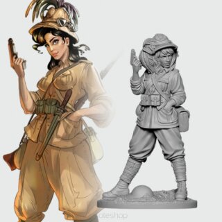 Gina the Bersagliere (28 mm)