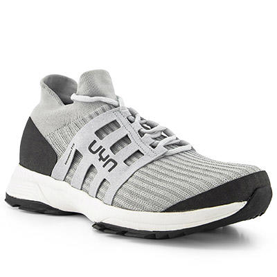 UYN, Sneaker, Yak Wolle atmungsaktiv, silbergrau