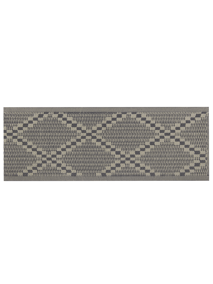 Beliani Outdoorteppich JALNA in Braun/Grau - (W) 60 x (H) 0.5 x (L) 105 cm günstig kaufen onesize