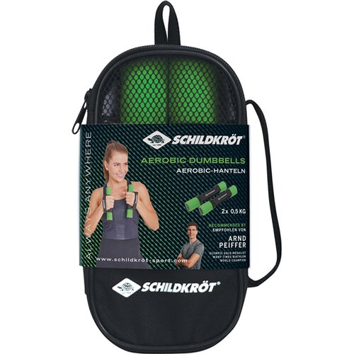 SCHILDKRÖT FITNESS SOFT-HANTELN (AEROBIC-HANTELN) 0,5KG SET