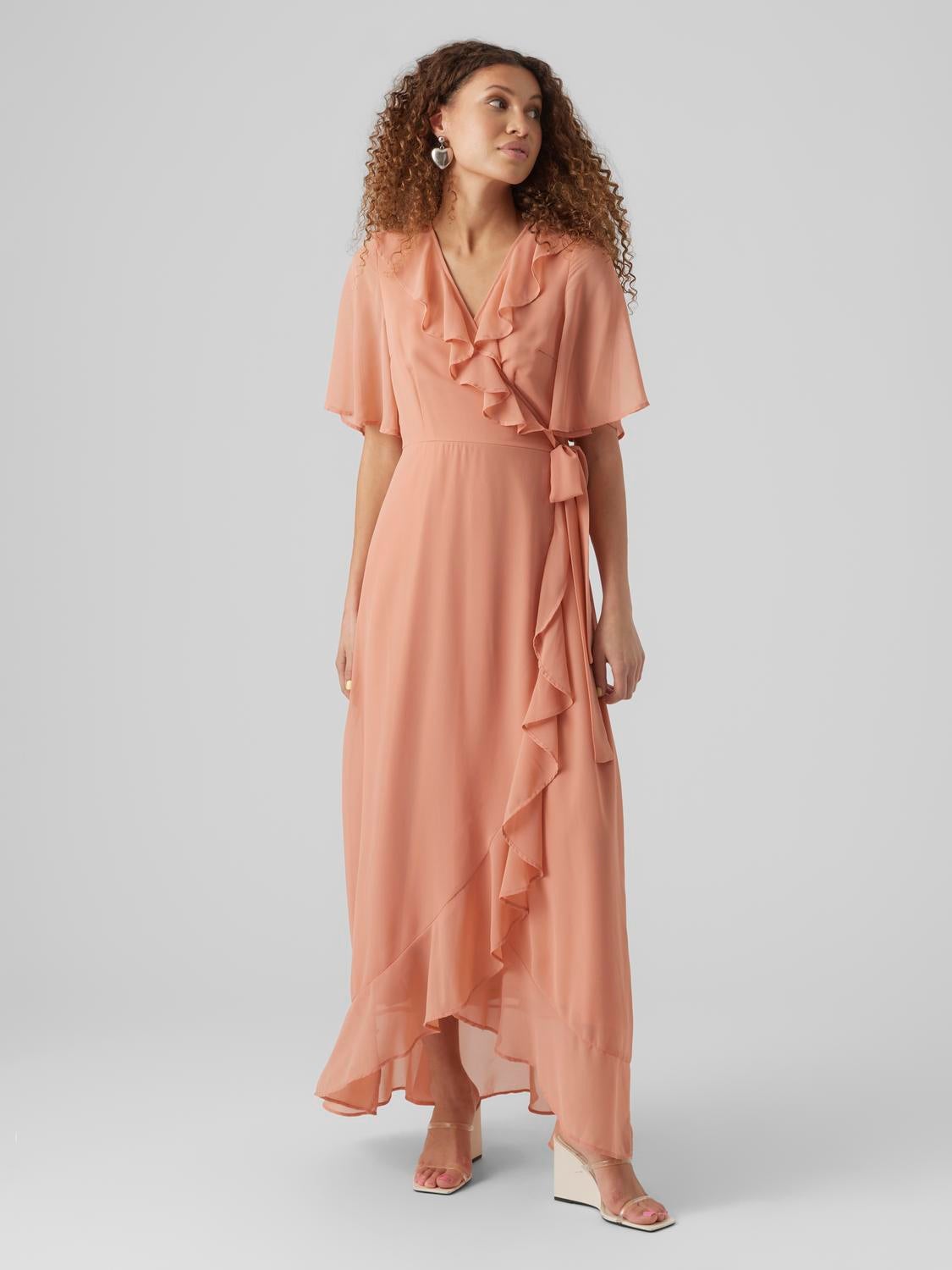 VMSILLE Langes Kleid
