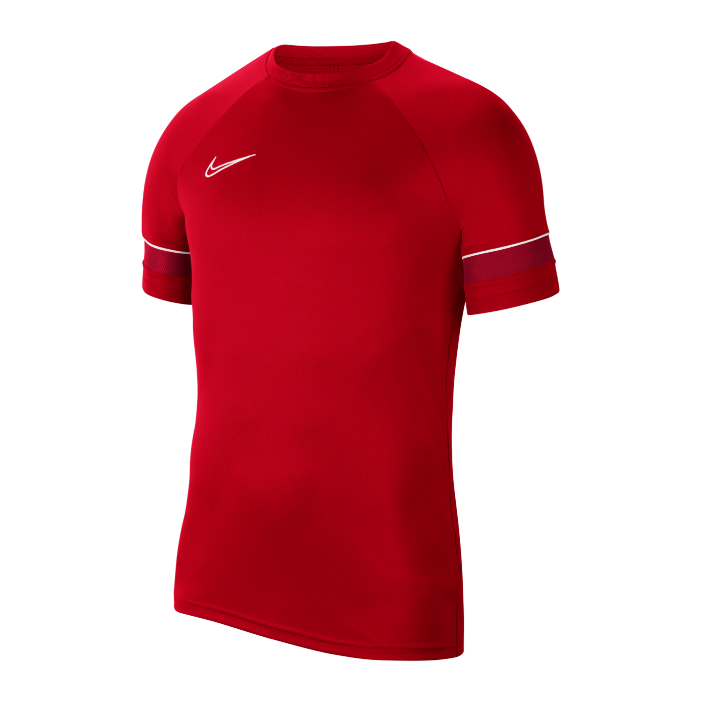 Nike Academy 21 T-Shirt Rot Weiss F657