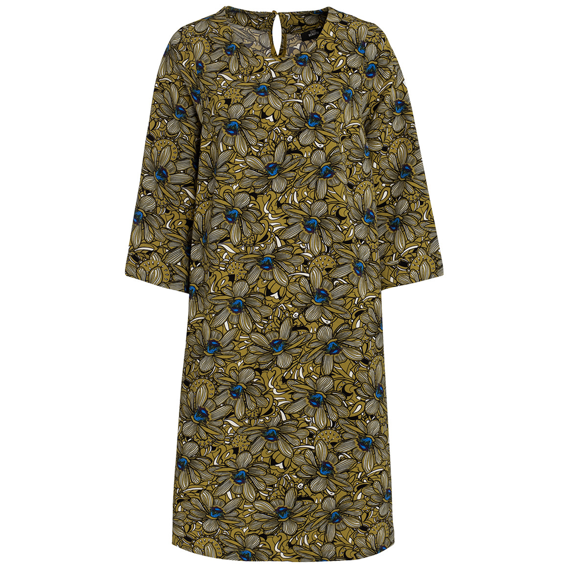 Damen Kleid mit Retro-Print