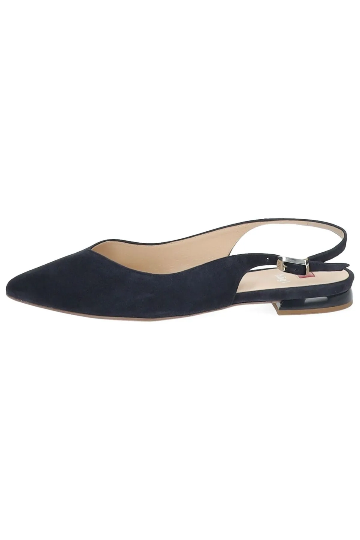 HÖGL  Ballerina - Blau - Blockabsatz