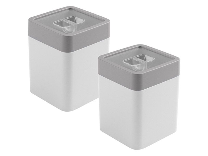 Sigma home 0,6 Liter 2er-Set Vorratsdosen