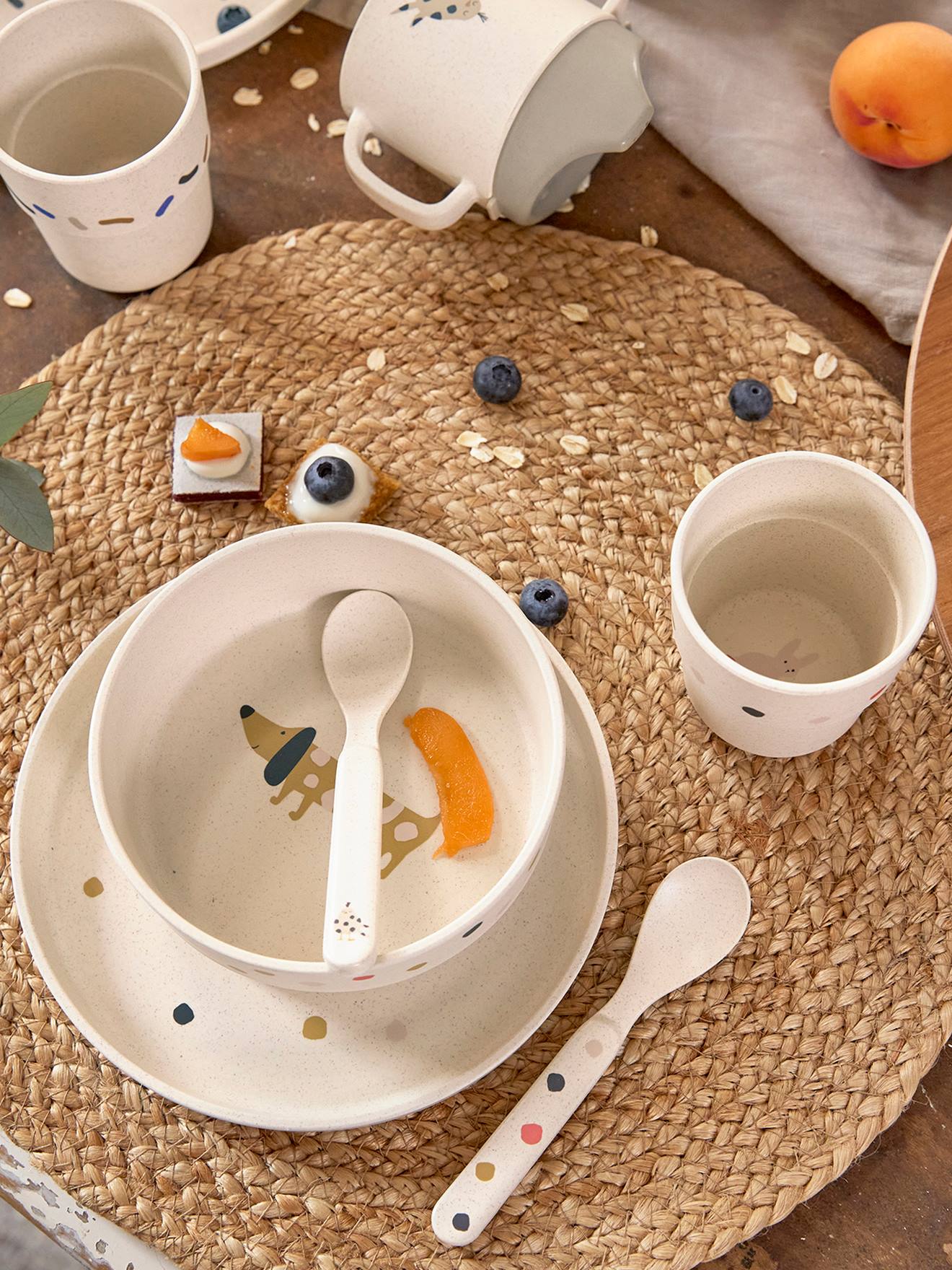 Coffrets repas LÄSSIG Little Water et Garden Explorer forest lapin