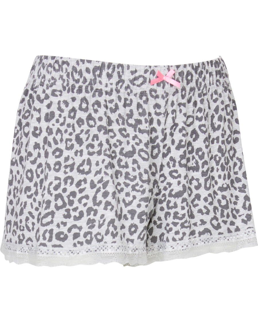 Pyjama-Shorts aus Viskose