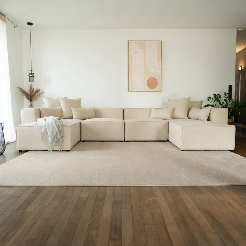 Home Deluxe Modulares Sofa VERONA - XXL beige