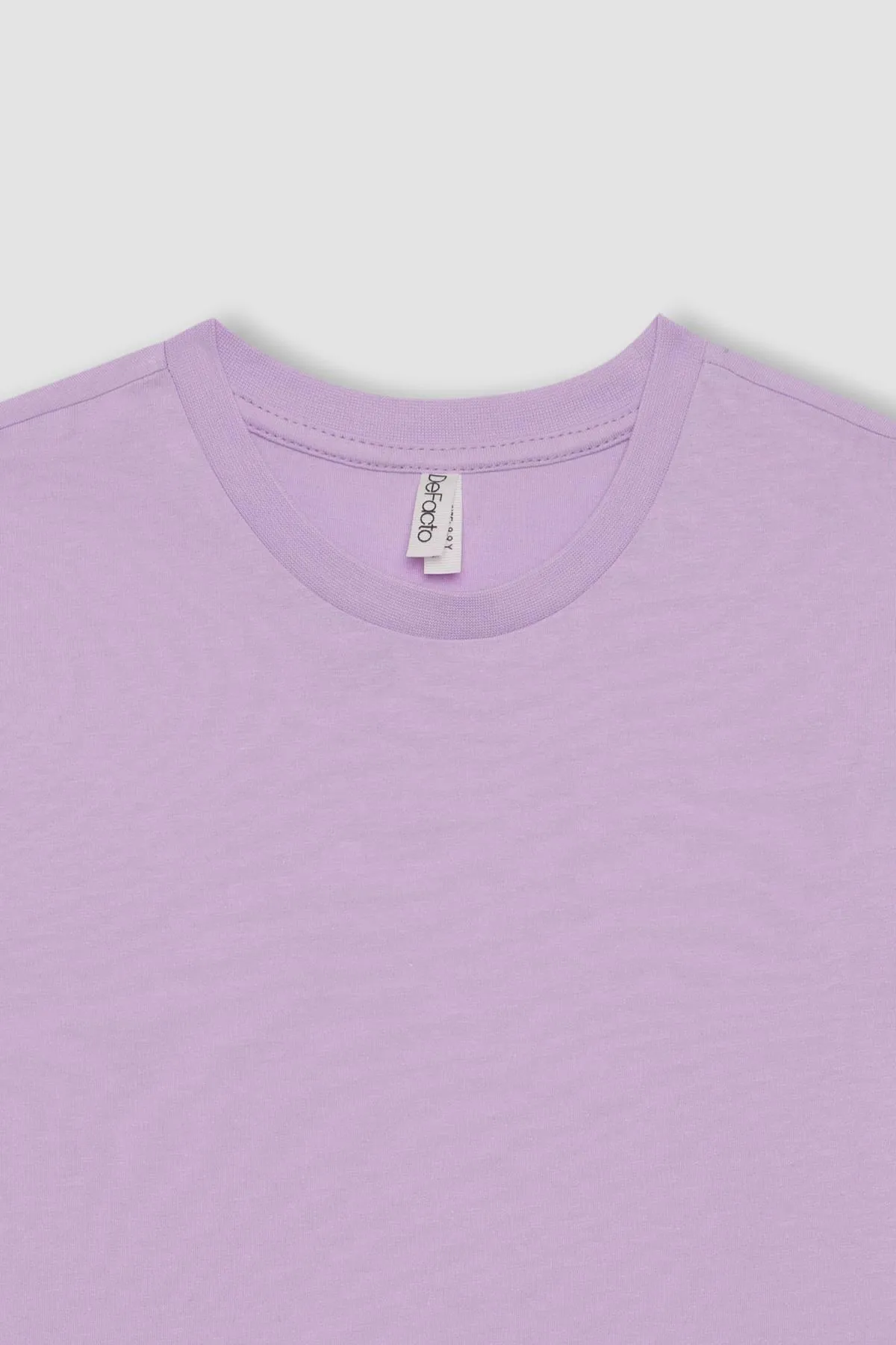 DeFacto  Mädchen-Basic-Kurzarm-T-Shirt Z7718a624sm