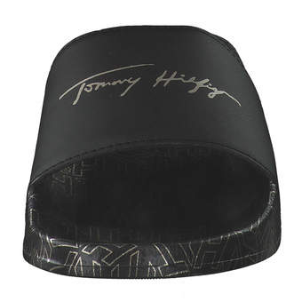 Tommy Hilfiger Pool Slide in schwarz