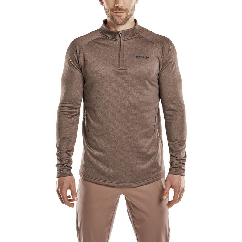 CEP Cold Weather Zip Shirt Longsleeve Laufshirt Herren