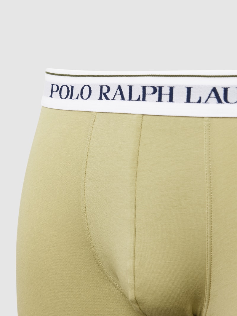 Boxershorts mit elastischem Logo-Bund im 3er-Pack in olivgrün