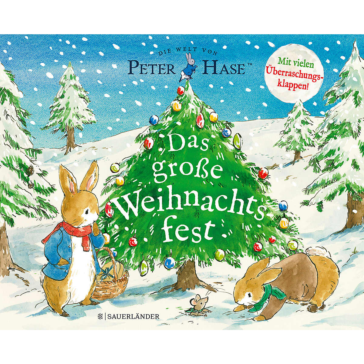 Peter Hase - Das große Weihnachtsfest (mit Klappen)