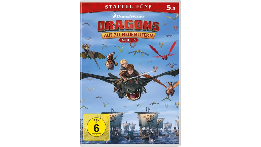 Dragons - Auf zu neuen Ufern - Staffel 5 - Vol. 3