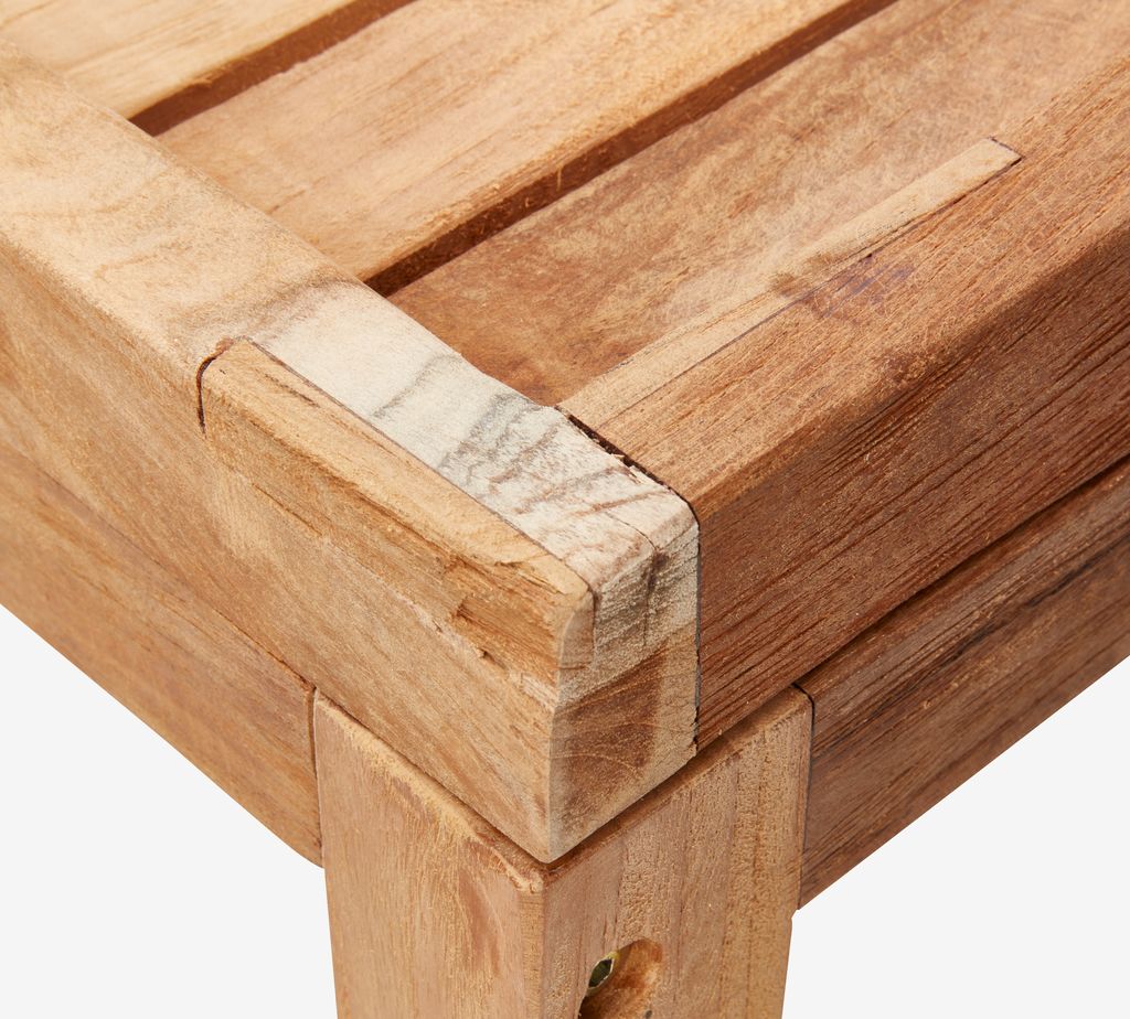 GLAMSBJERG Zestaw wypoczynkowy GLAMSBJERG 5 miejsc z drewna tekowego