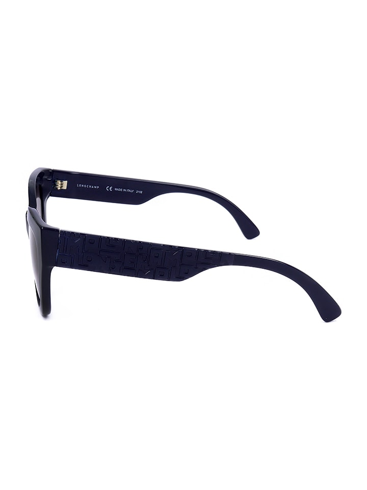 Longchamp Damen-Sonnenbrille in Dunkelblau günstig kaufen 55