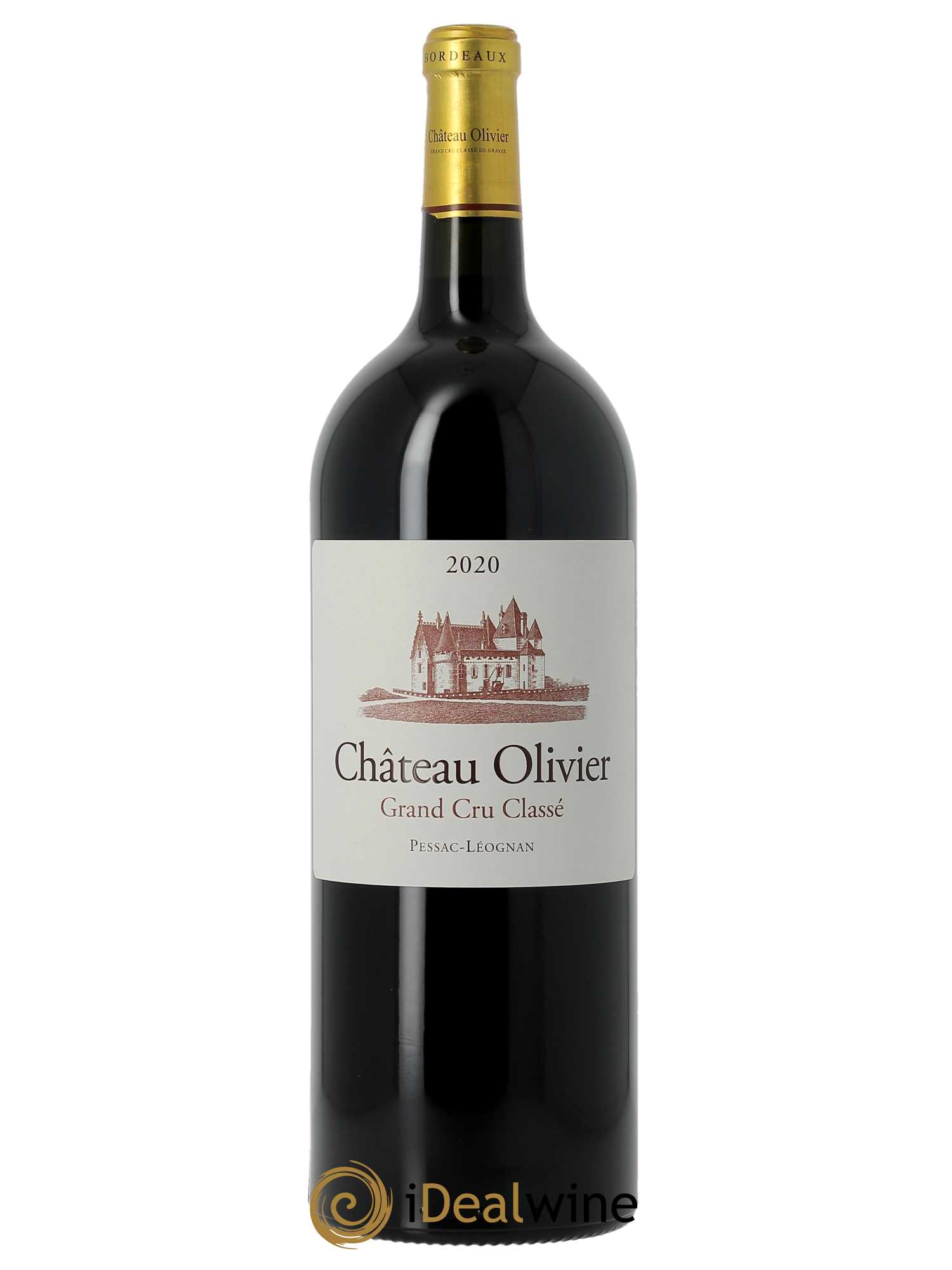 Château Olivier Cru Classé de Graves (CBO à partir de 6 MG) 2020 - Lot de 1 Magnum