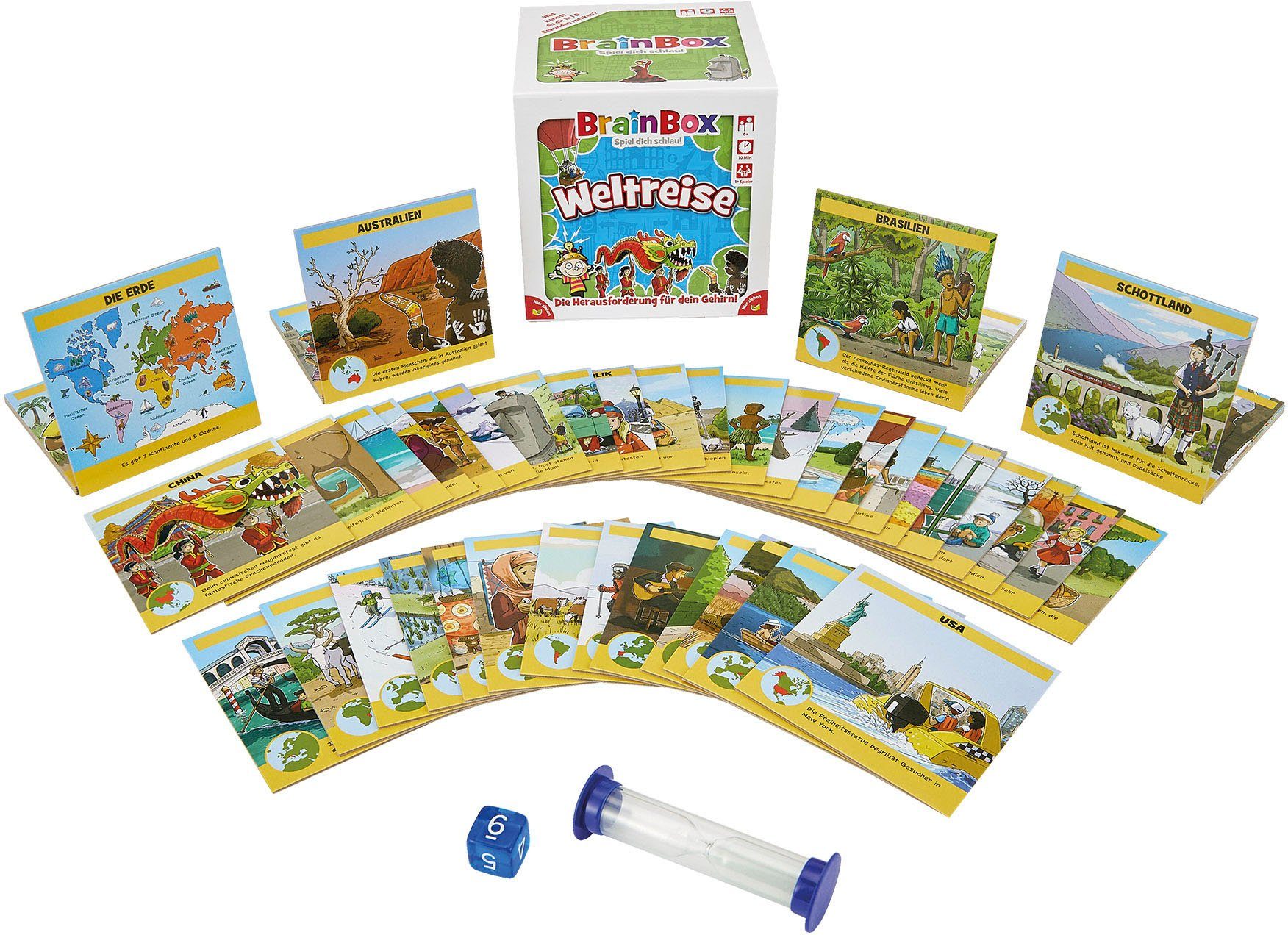 BrainBox Spiel, Weltreise