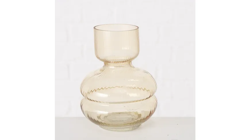 Boltze Vase Maila gelb