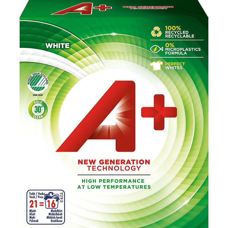 A Vaskepulver 700 g White A