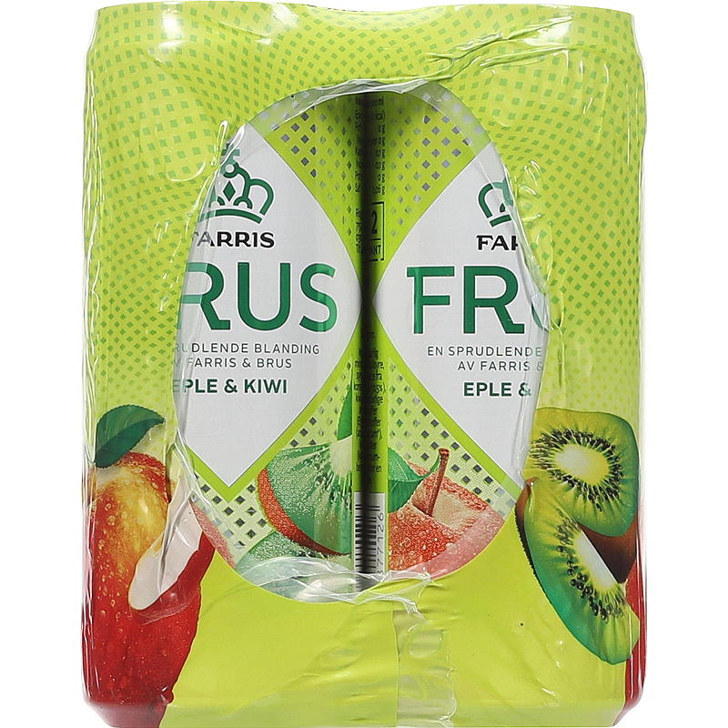 Farris Farris Frus 0,33 l boks 6-pk eple/kiwi