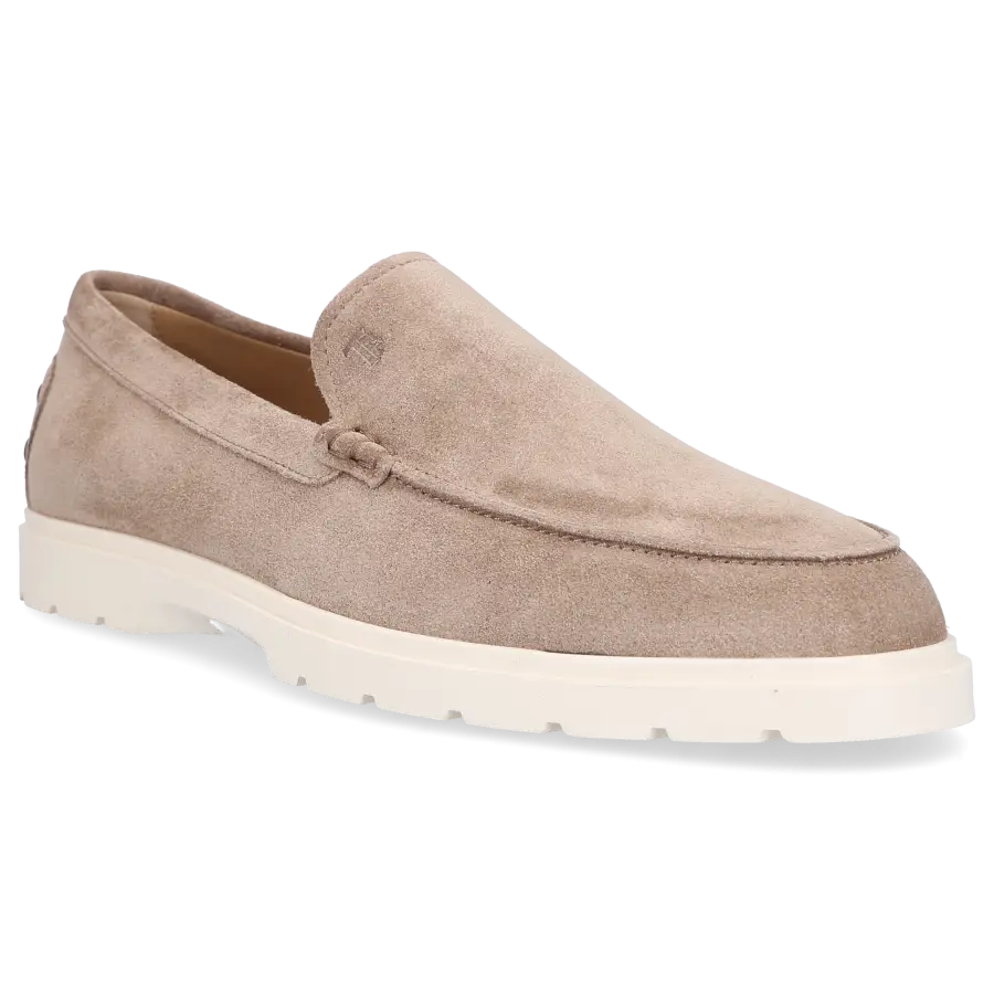 Tod's - Loafer M59K0 Veloursleder - beige