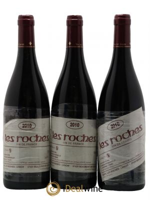 Vin de France Les Roches Lenoir (Domaine)  2010 - Lot de 3 Bouteilles