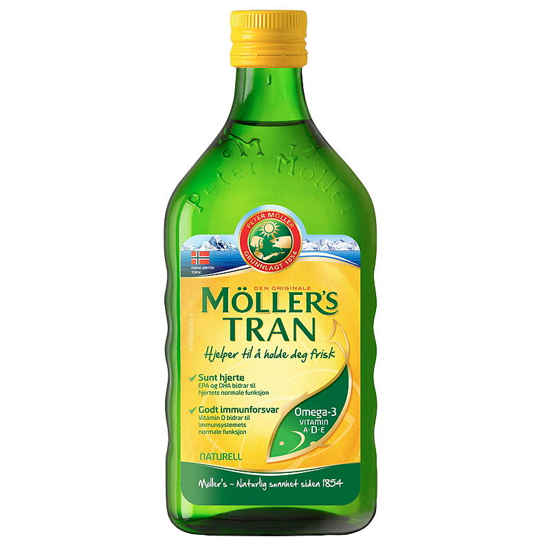 Möller's Möller's Tran 500 ml Naturell