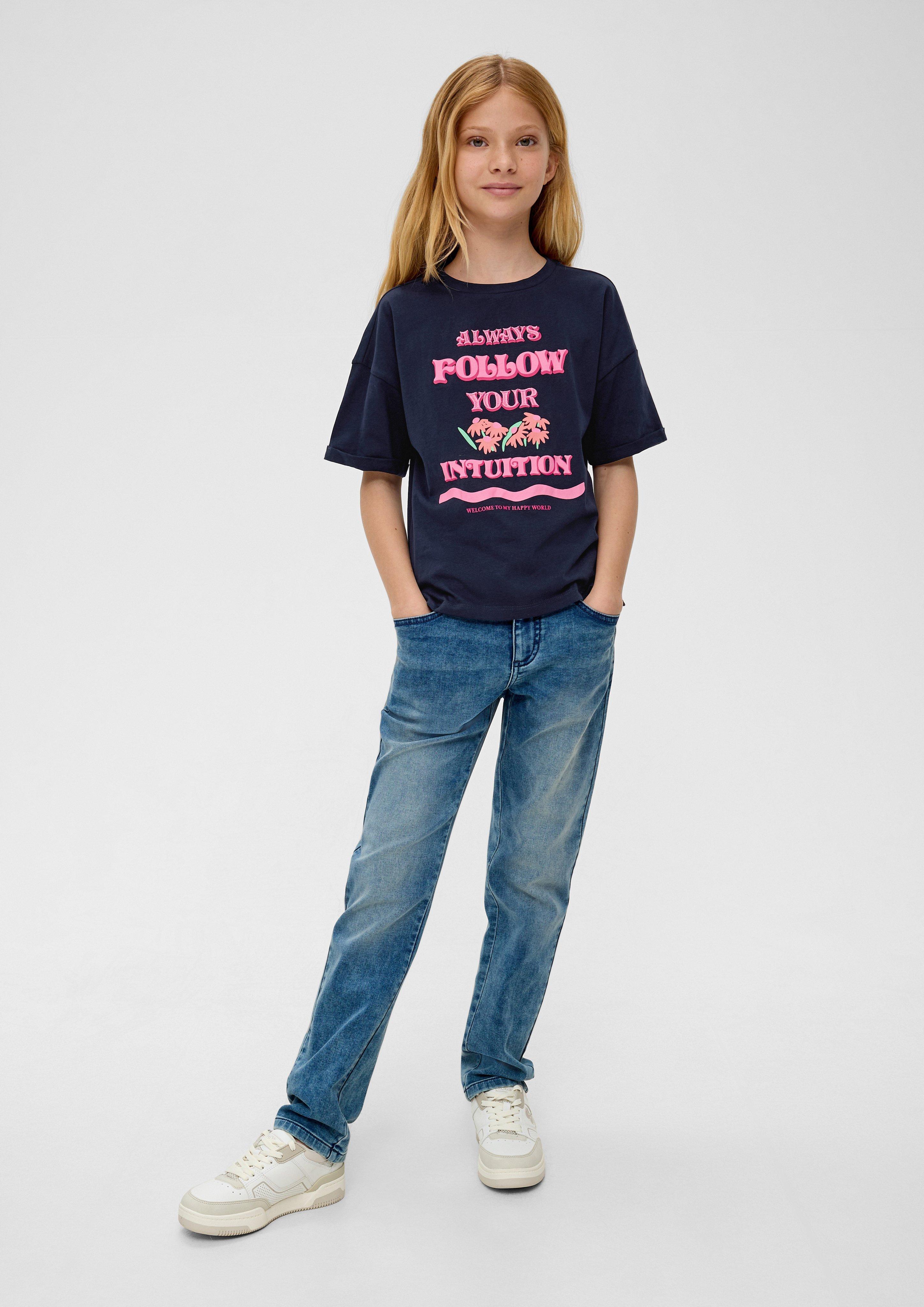 T-Shirt mit Schriftprint  2130473-5952