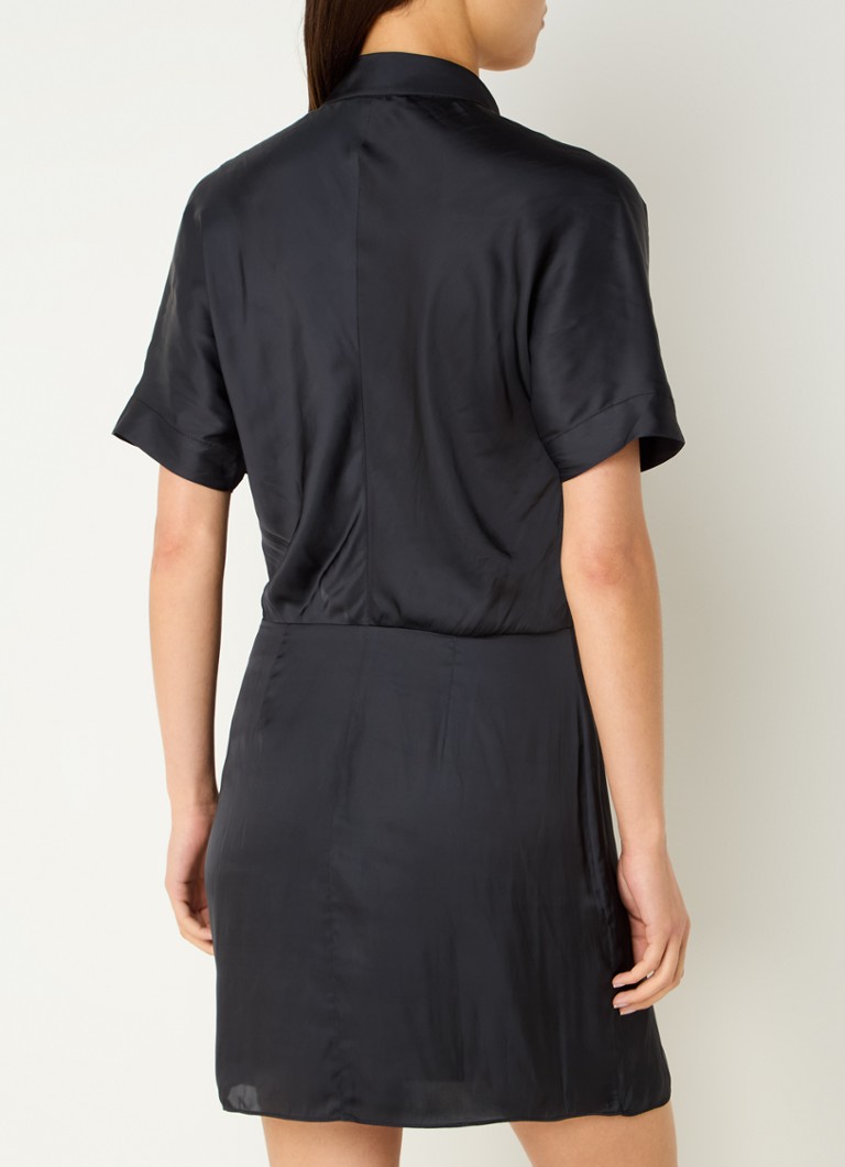Rochie tunică scurtă din satin Zadig&Voltaire Raito