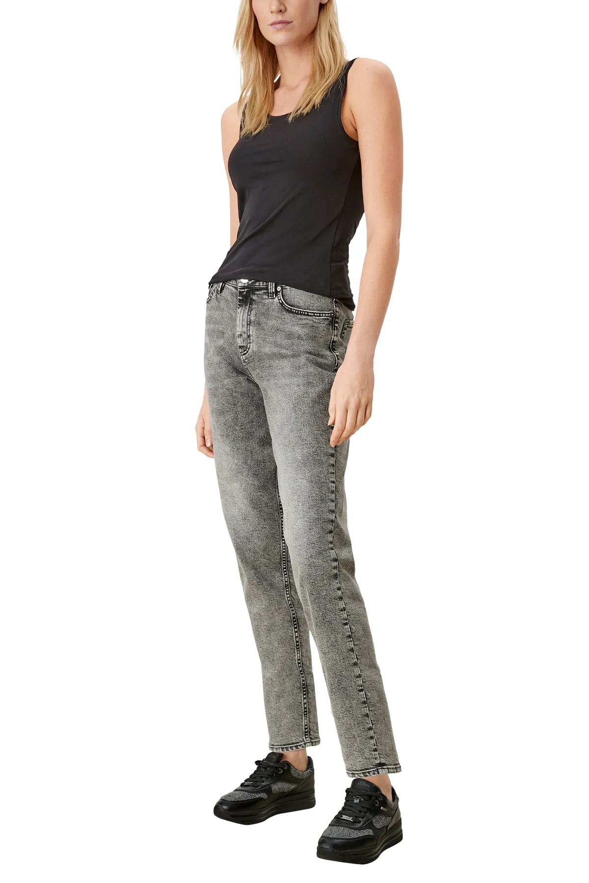 s.Oliver  Unterhemd - Schwarz - Regular Fit