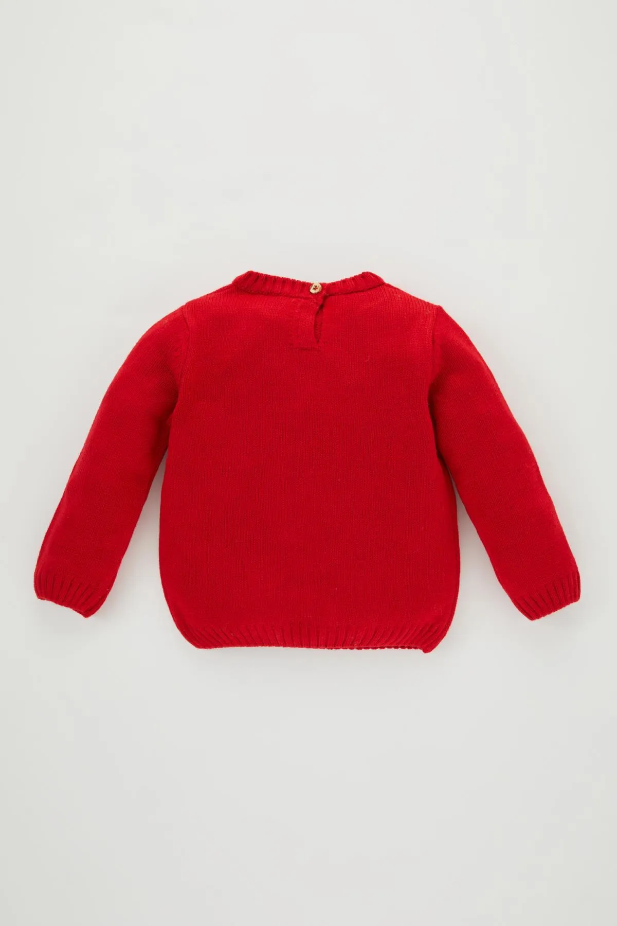 DeFacto  Baby-Pullover mit Rundhalsausschnitt und Neujahrsmotiv