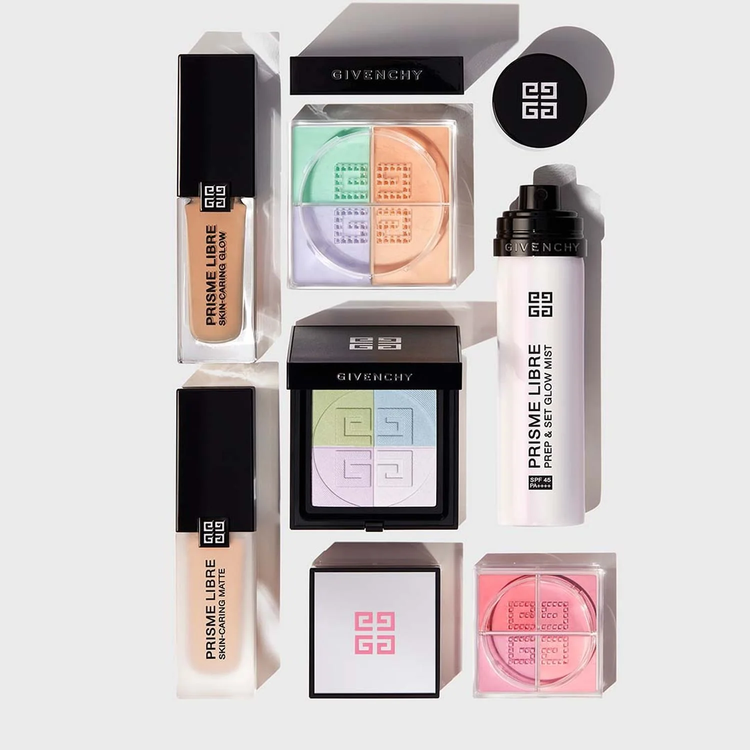 Prisme Libre Prep & Set Glow Mist – Fixierspray fürs Gesicht, Make-up-Grundlage, Feuchtigkeitsspendendes Gesichtsspray, Schutzpflege