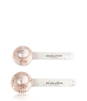 REVOLUTION SKINCARE Ice Globes Pink Glitter Massagegerät-2 Stk
