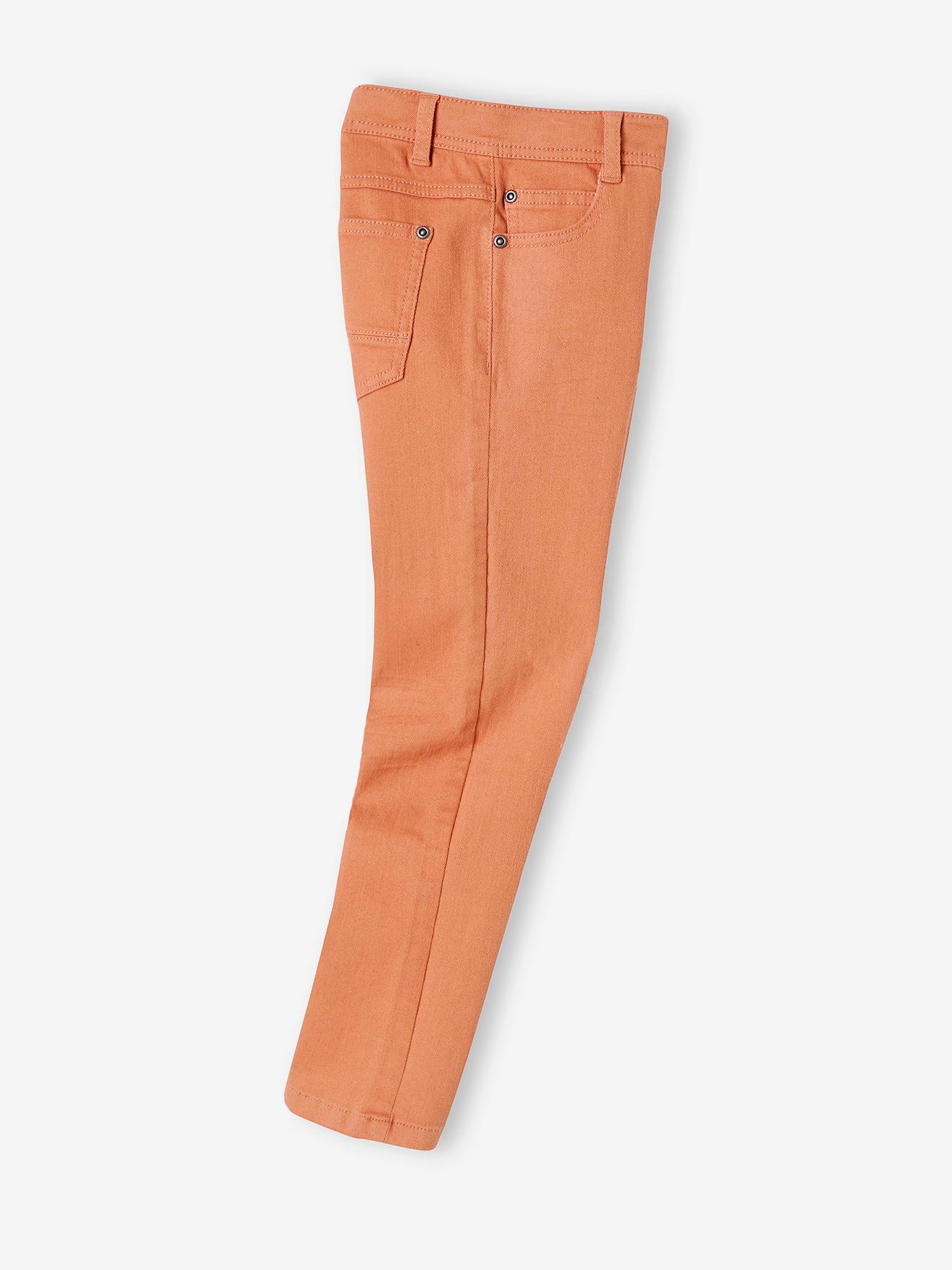 Pantalon slim MorphologiK LARGE garçon beige