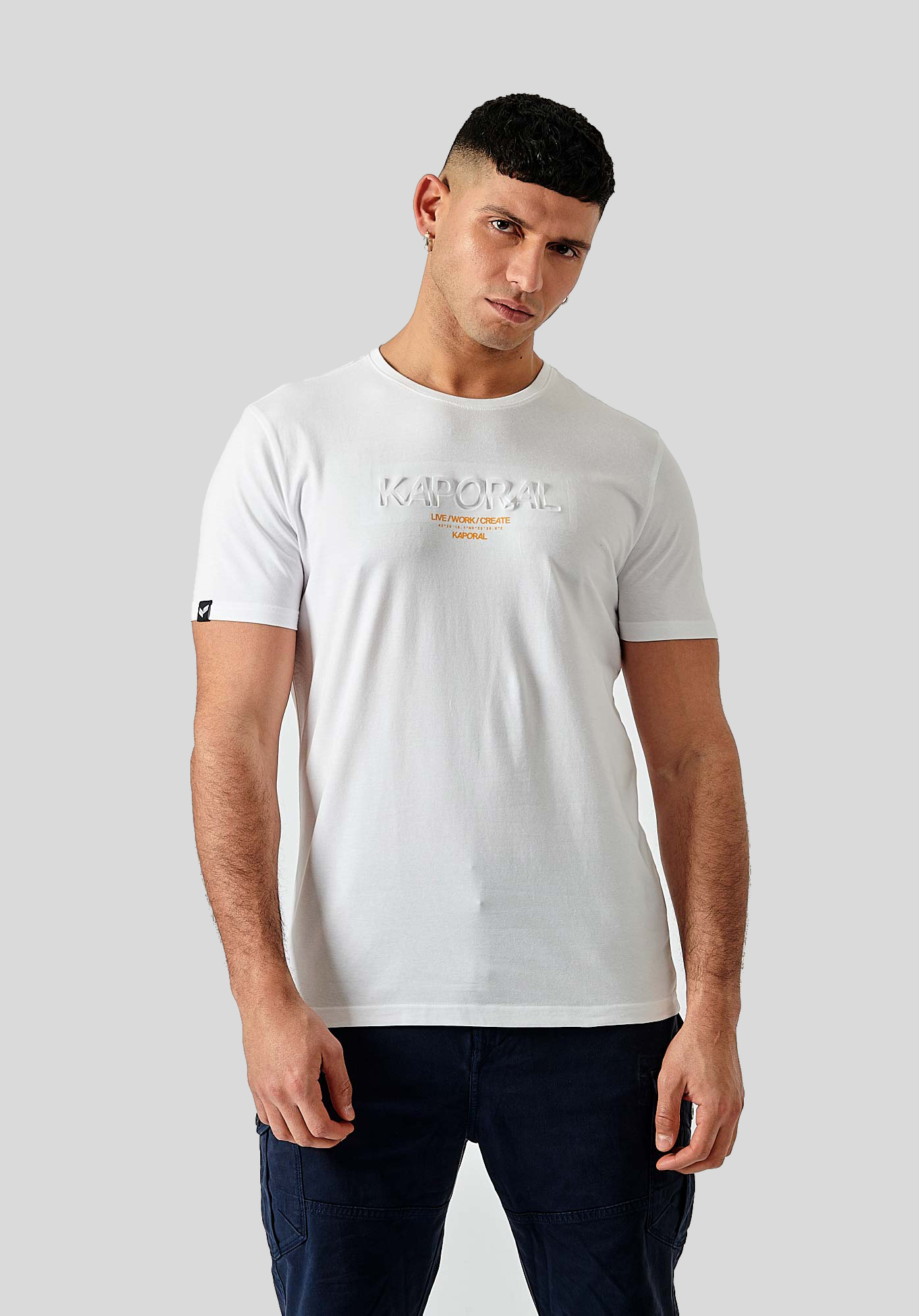 NIRAJ  T-shirt blanc homme