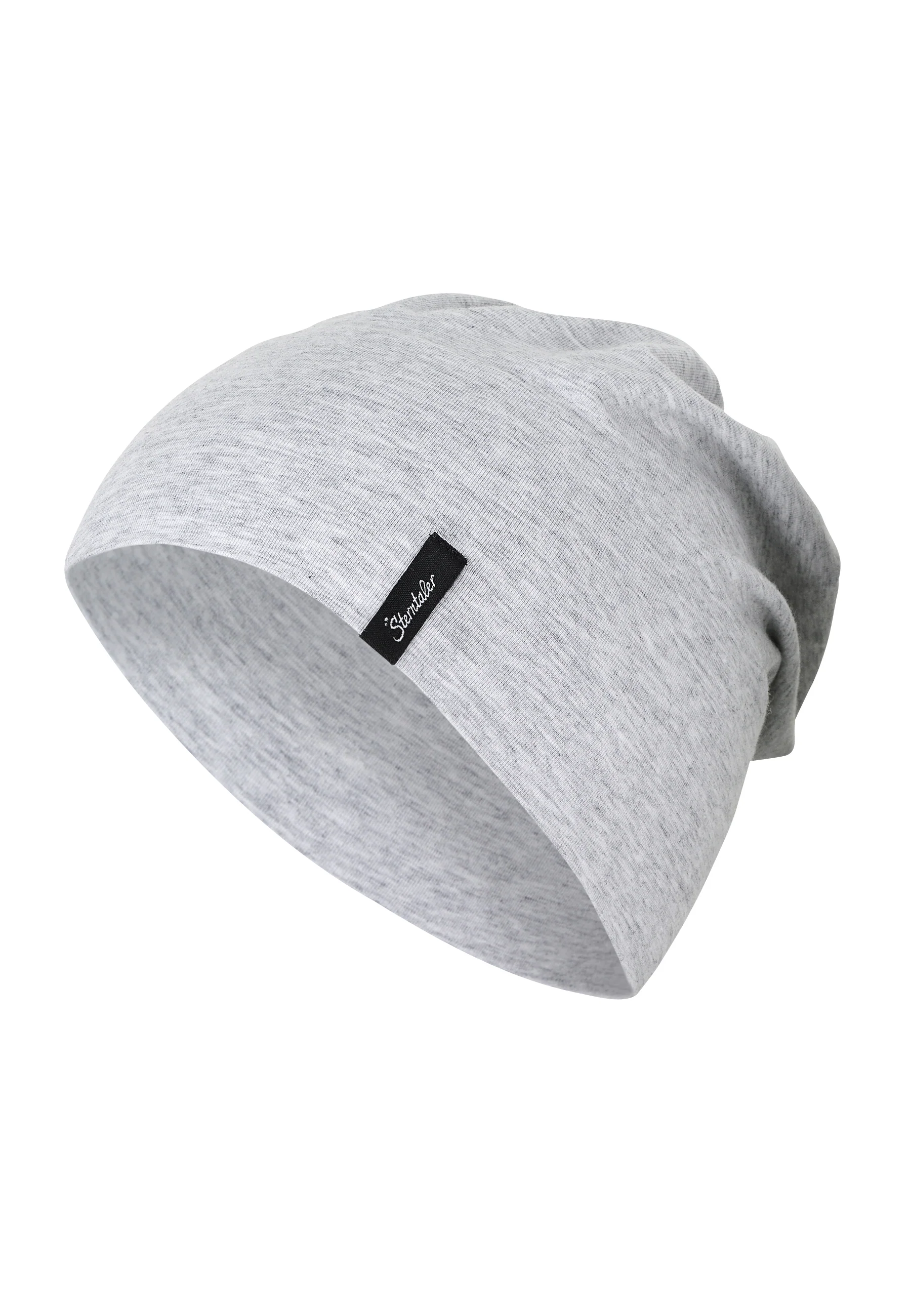 OCS Slouch-Beanie aus Singlejersey (Bio) Melange