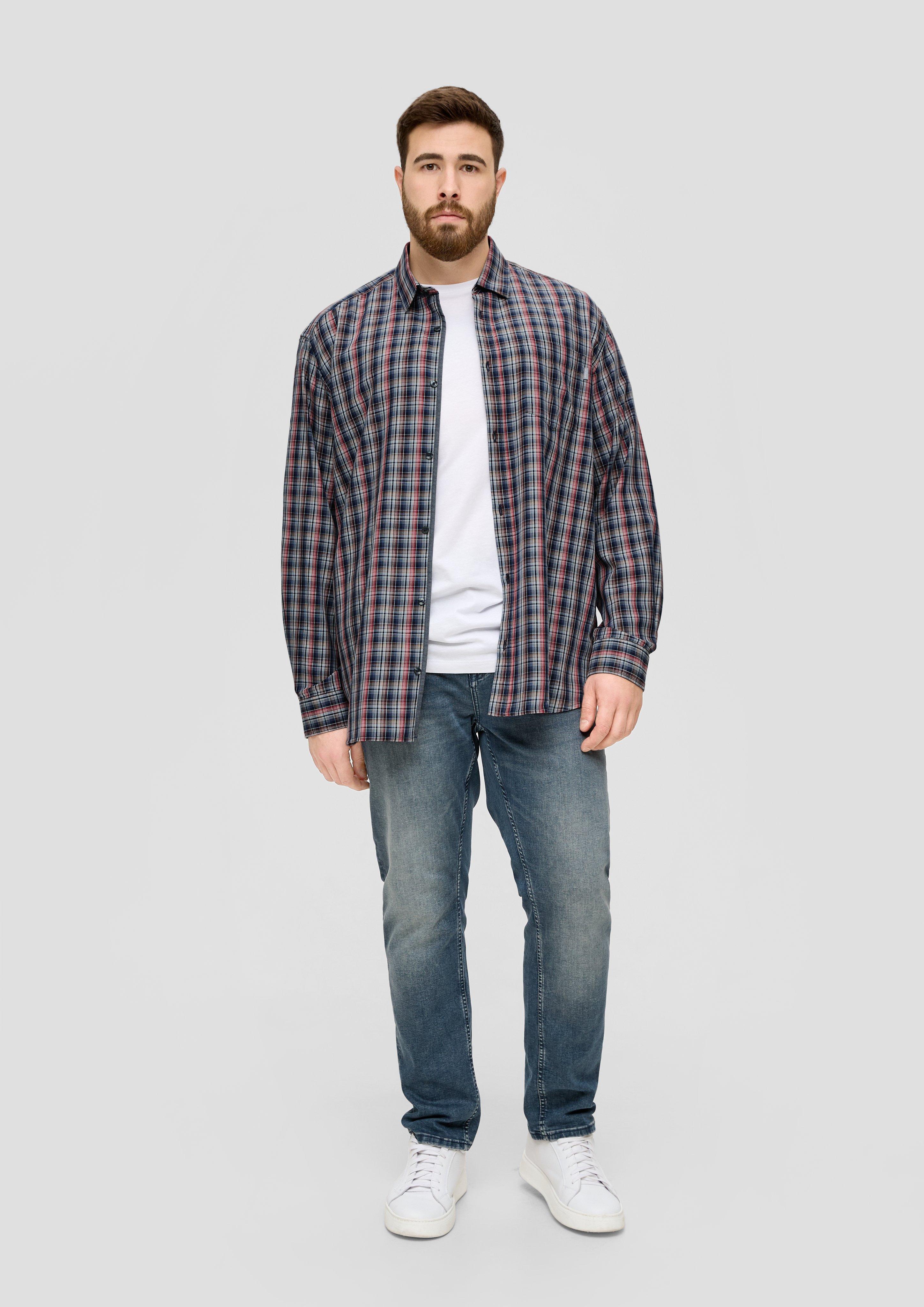 Regular: Twill-Hemd aus Lyocellmix  2143240-57N2
