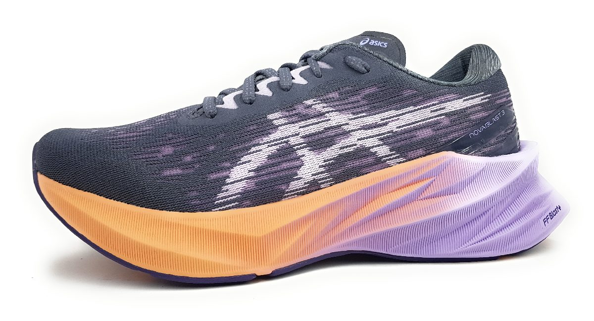 Asics Novablast 3 1012B288-020 Grau metropolis/ dusk violet