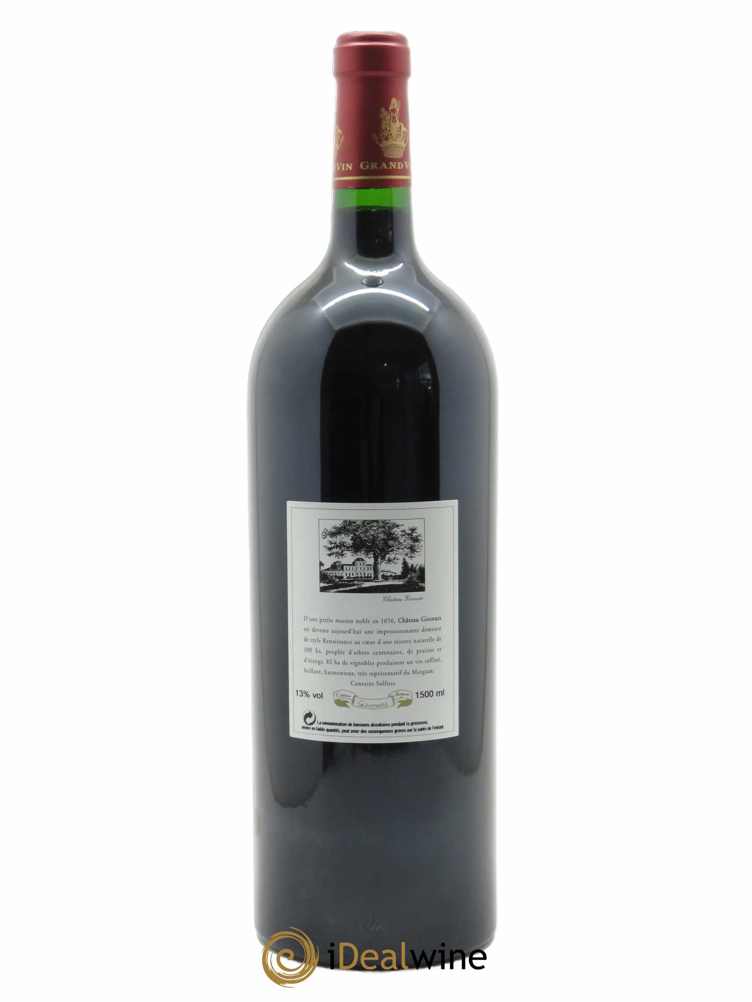 Château Giscours 3ème Grand Cru Classé (CBO à partir de 6 bts) 2003 - Lot de 1 Magnum