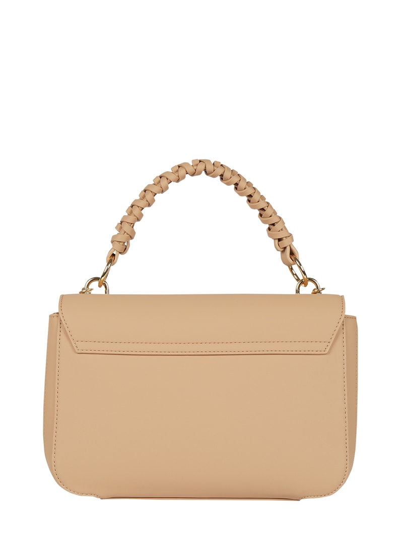 Handtasche mit unterteiltem Hauptfach in sand