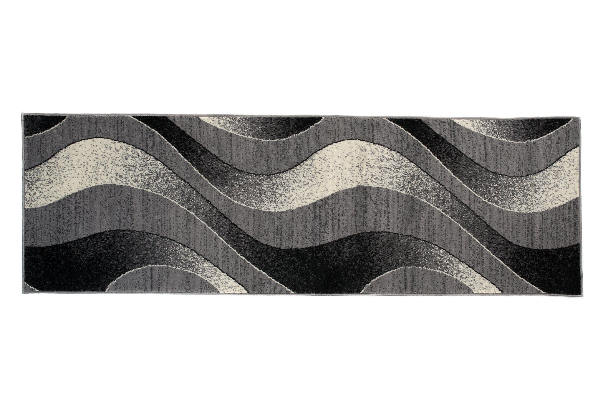Läufer Läufer Flurläufer Modern für Vorzimmer 100 cm Breit Grau, Mazovia, 100 x 100 cm, Kurzflor, Meterware, Höhe 8 mm, Kurzflor - niedrige Florhöhe