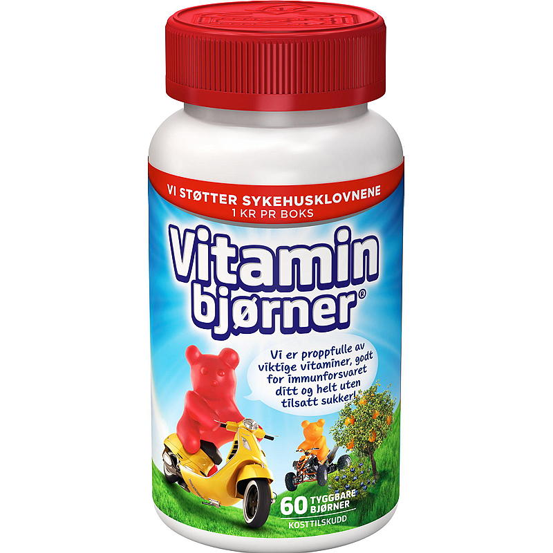 Collett Vitaminbjørner 60 stk Collett