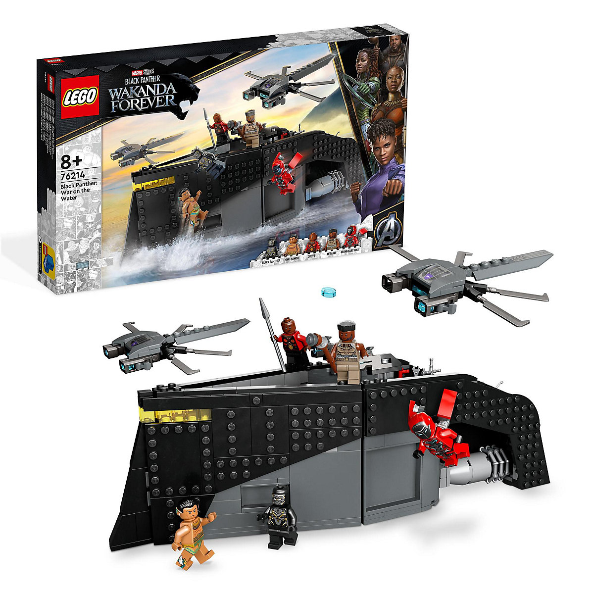 LEGO® Marvel Super Heroes™ 76214 Black Panther: Duell auf dem Wasser