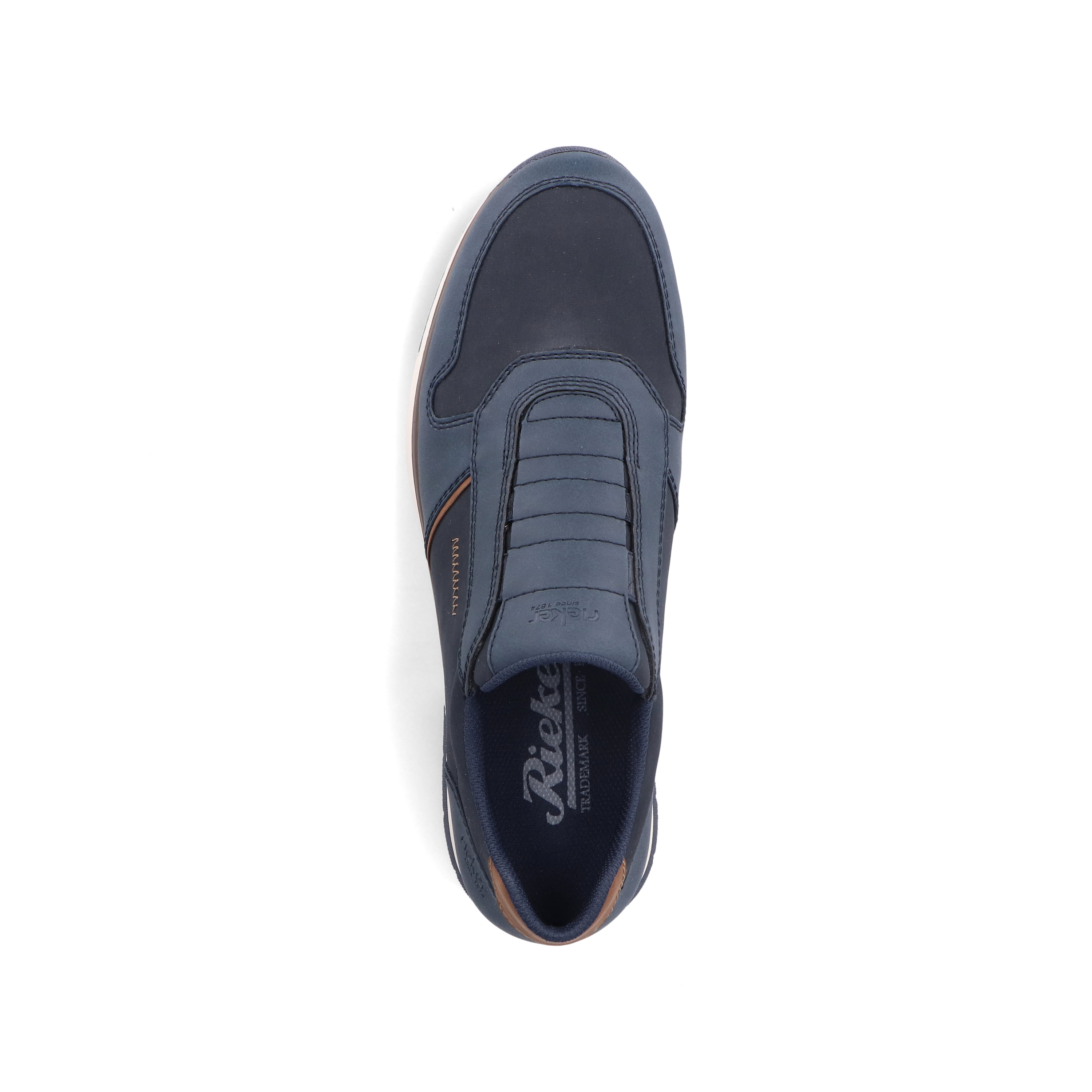 Rieker Herren Slipper ozeanblau