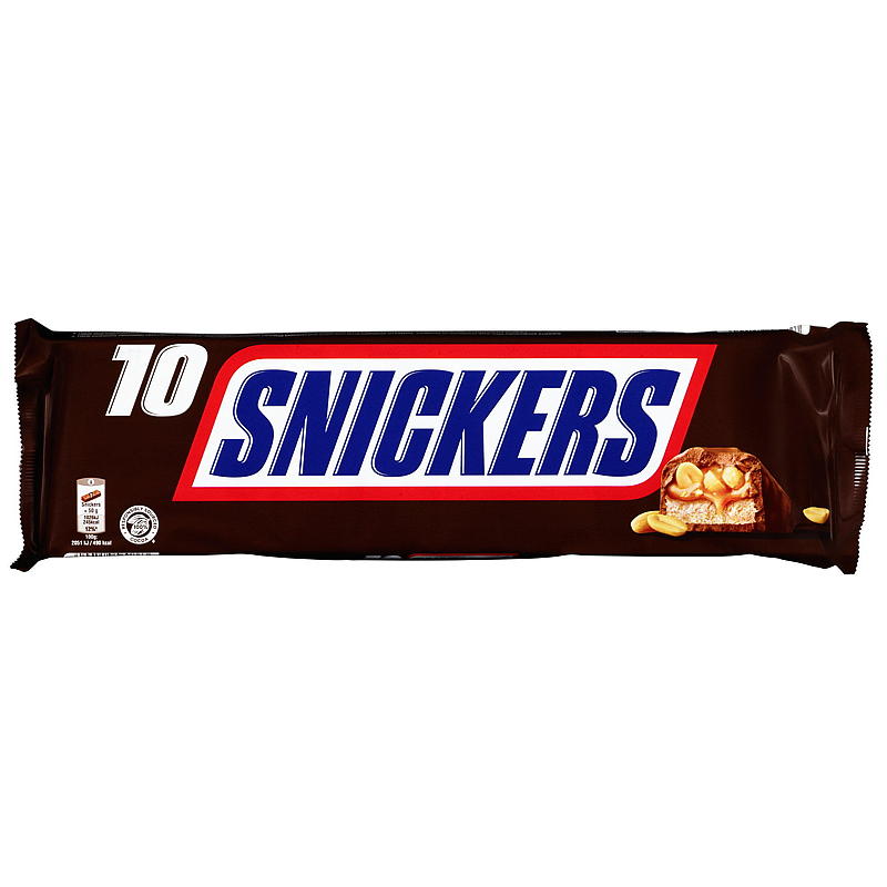 Mars Snickers 10-pk 500 g