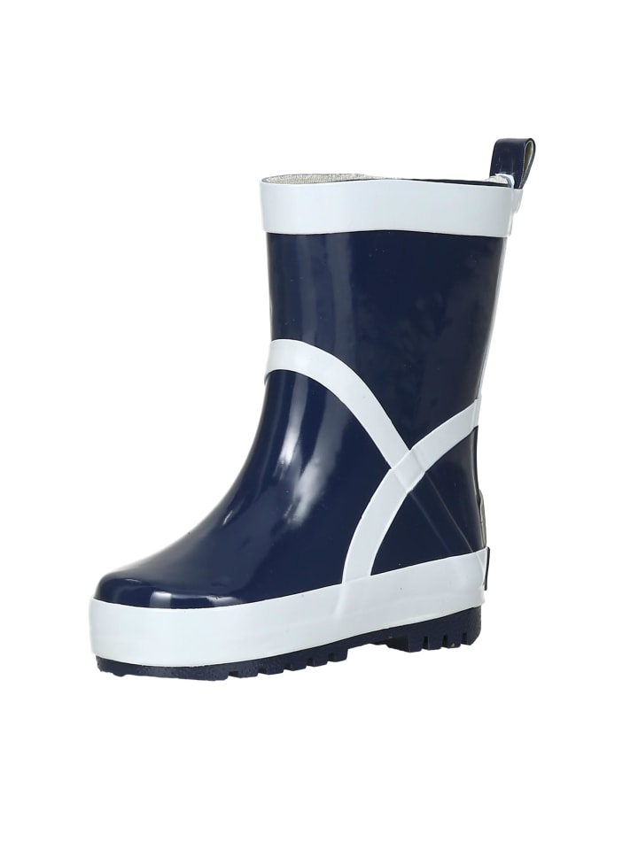 Playshoes Gummistiefel uni in Marine günstig kaufen